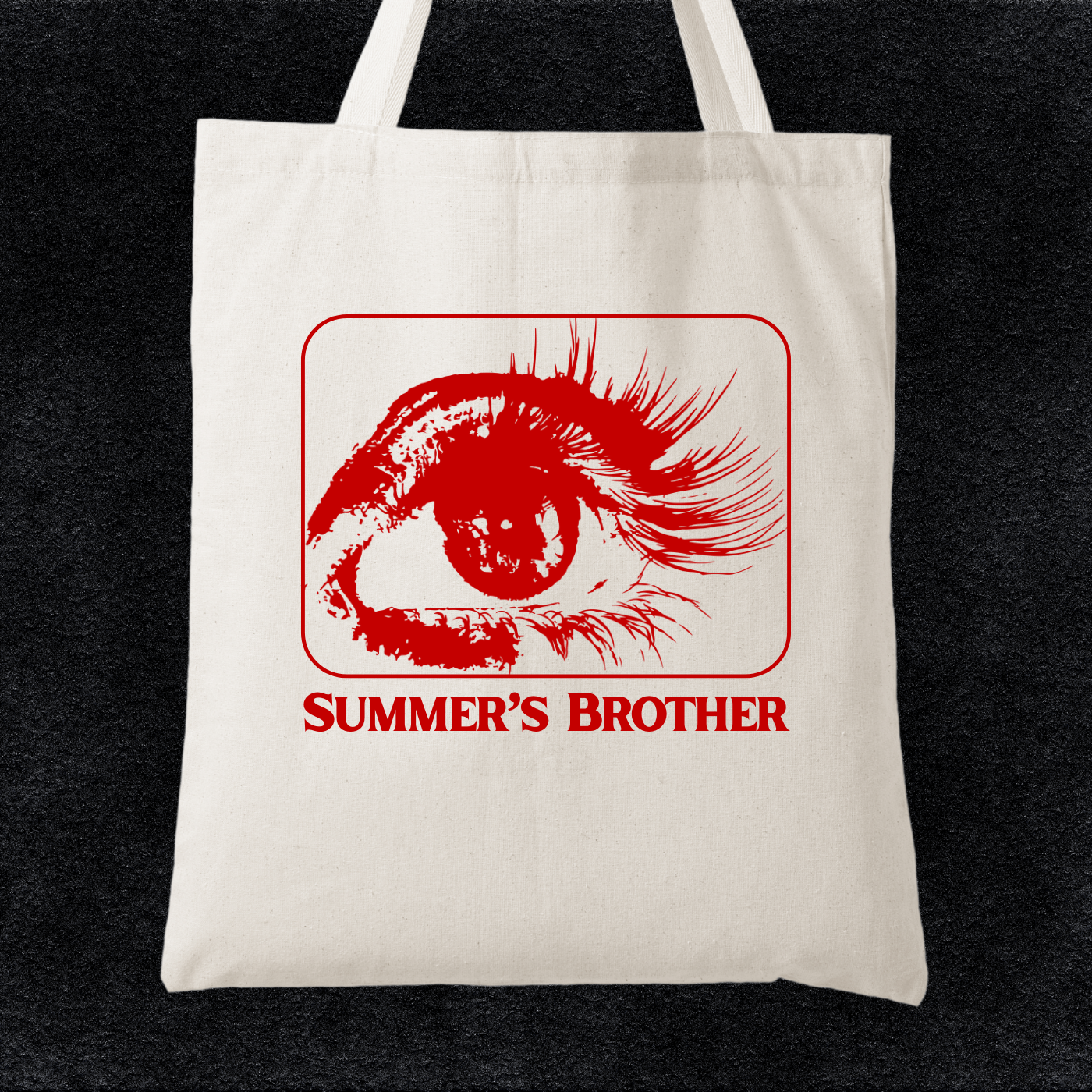 Summer's Brother Tote Bag (Red)