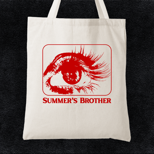 Summer's Brother Tote Bag (Red)