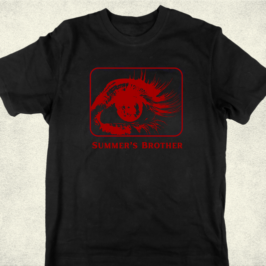 Summer's Brother Tee - Black/Red